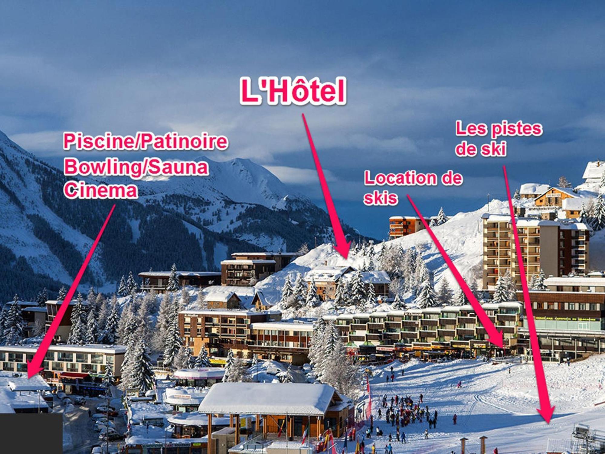 Hotel Les Gardettes Орсьер Экстерьер фото